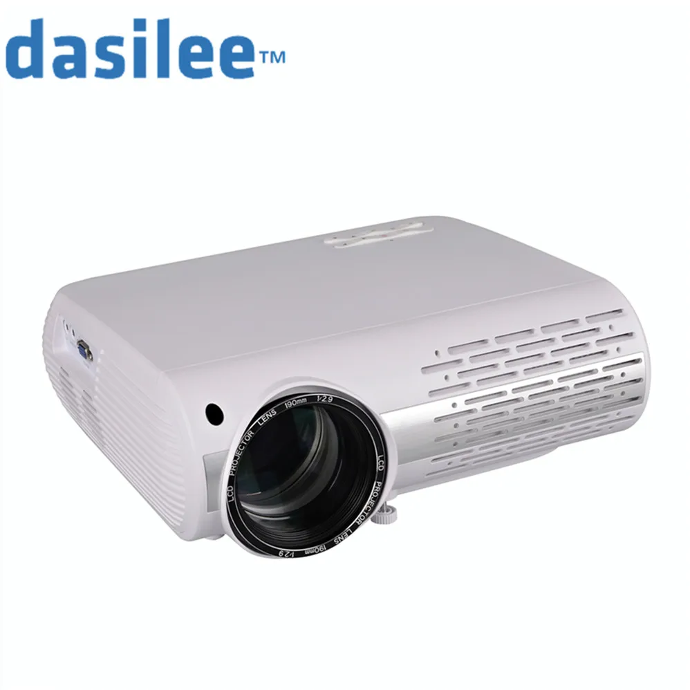 

wholesale full HD 6 LCD projector native 1080P home theater projector, Black&white