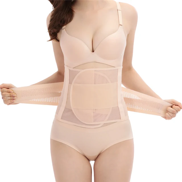 

Maternity postpartum belt bandage slimming corset corsets & bustiers Plus size Women waist trainer waist body shaper shapewear, Nude;black;customized