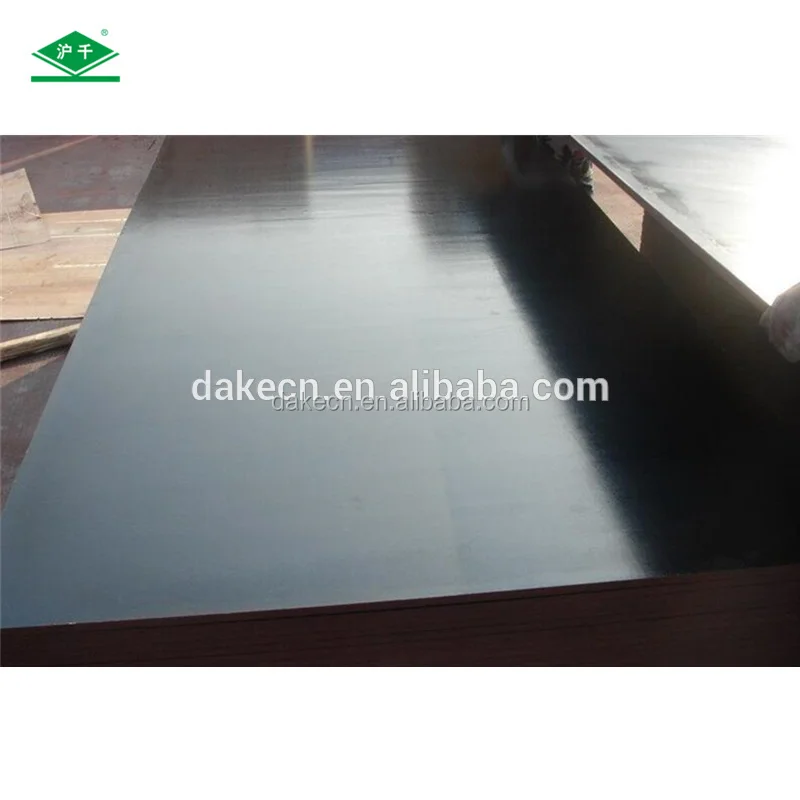 
1220*2440mm 18/15/12/9MM WBP Black Film Faced Plywood for construction 