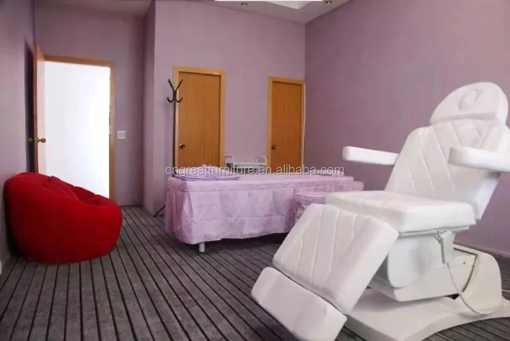 Therapeutic Facial Spa Massage Beauty Bed 4 Motors Functional With Ce