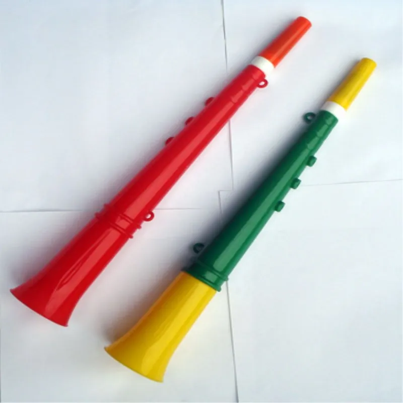 
2018 Russian sport football cheering plastic blow horns football fans horn 