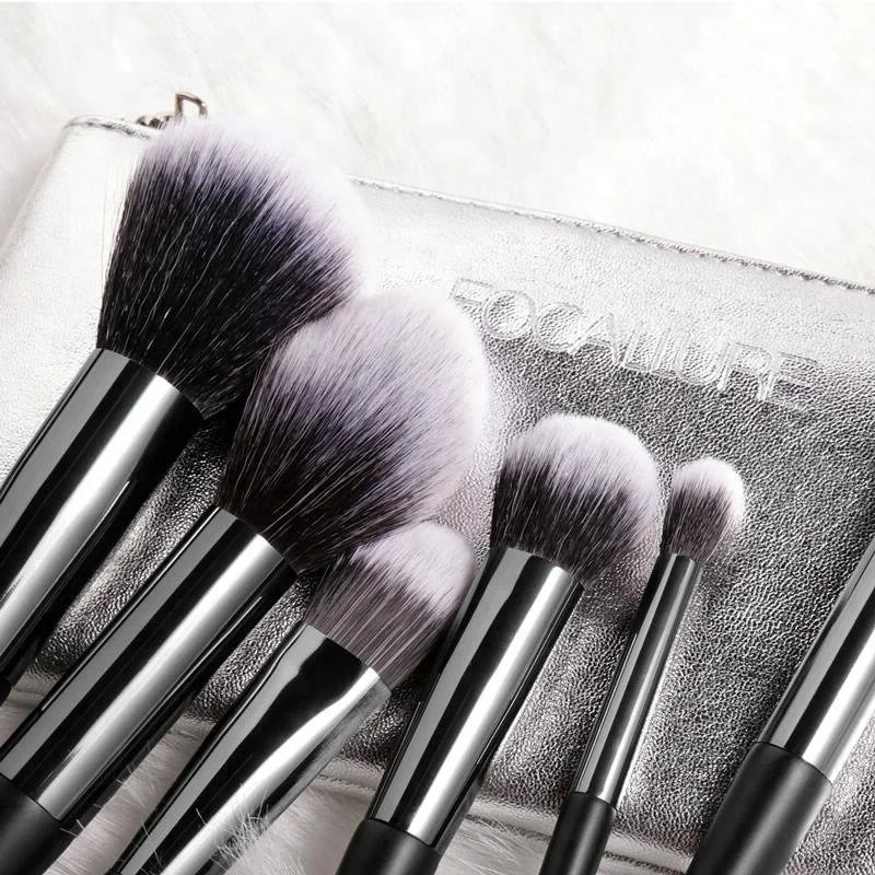 

Focallure 2018 Guangzhou Luxury Brand 10 Piece Makeup Brush Set Distributor