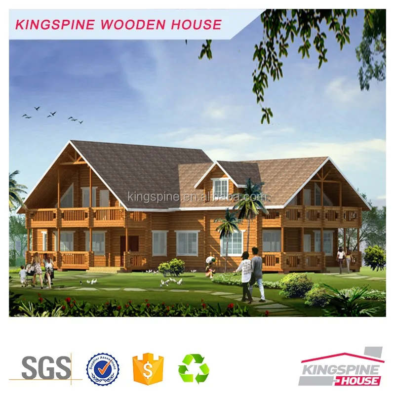 
small wooden house design KPL-034 wooden houses 