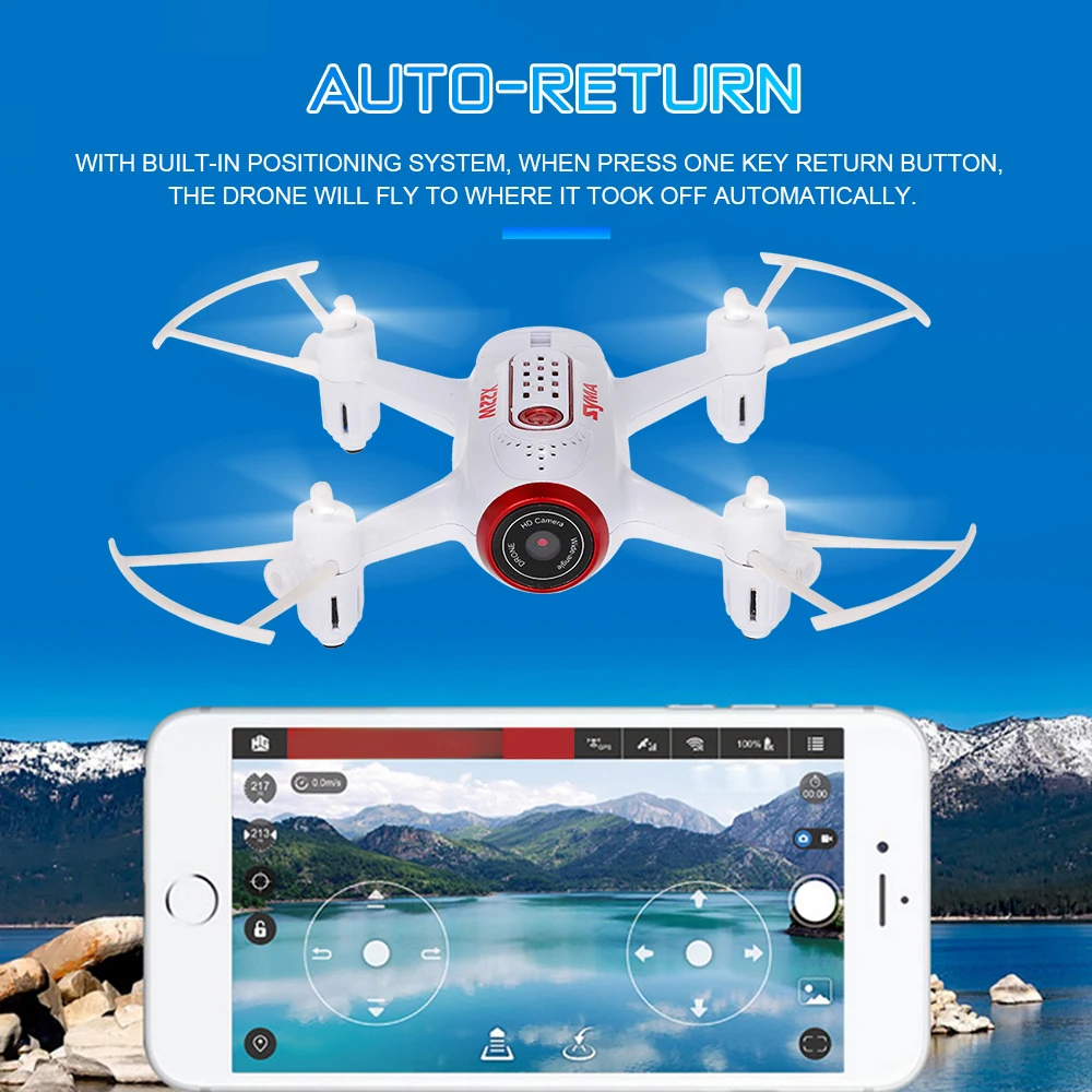 2019 SYMA X22W Mini Drone With Camera WIFI FPV Real Transmission Headless  Mode RC Helicopter For Toys Gifts| Alibaba.com