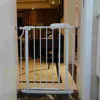 Indoor Expandable Portable Pet Dog Cat Fence, Baby Child Barrier Safety Door Walk Gate Free standing Easy Step Walk Thru Gate