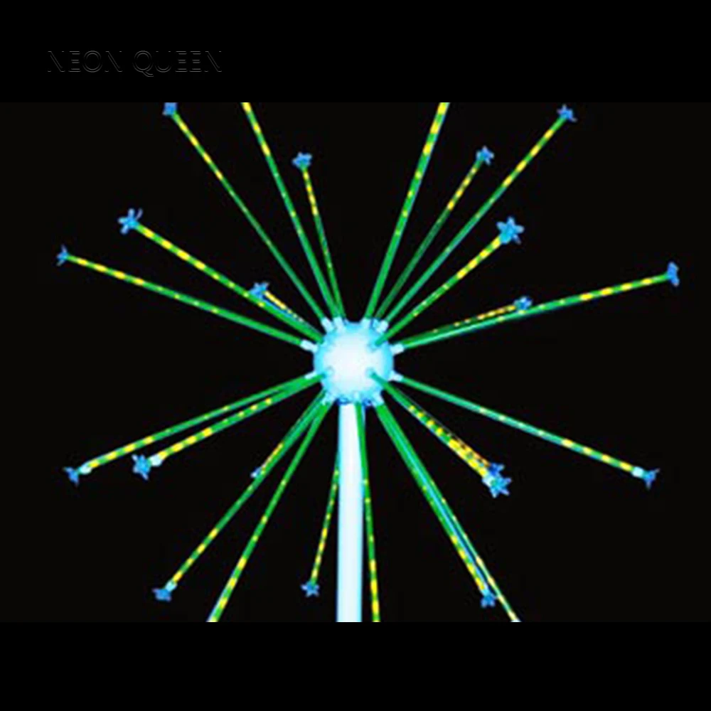 
Outdoor waterproof Full-color christmas led lighting led fireworks tree lights 