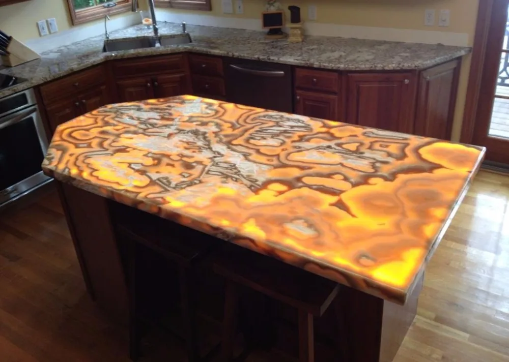 China Wholesale Polished Onyx Marble Kitchen Countertop Buy