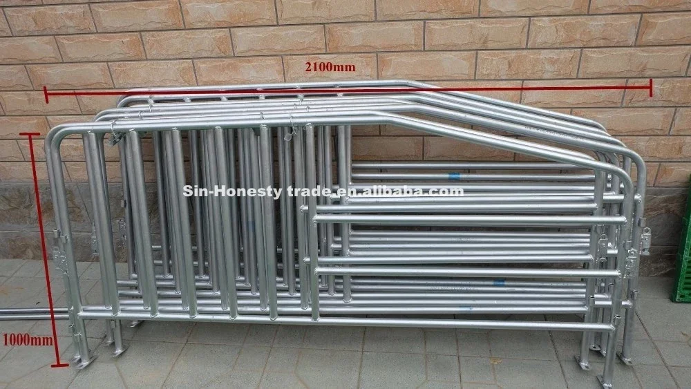 China Factory Animal Cage Hot Galvanized Pig Gestation
