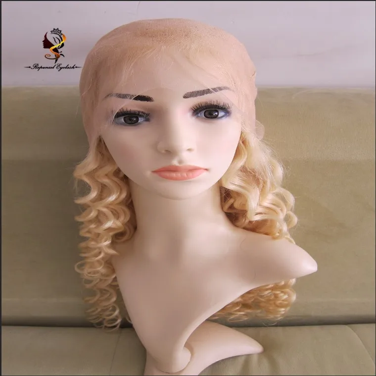 

Natural pretty made in China human hair full lace wig