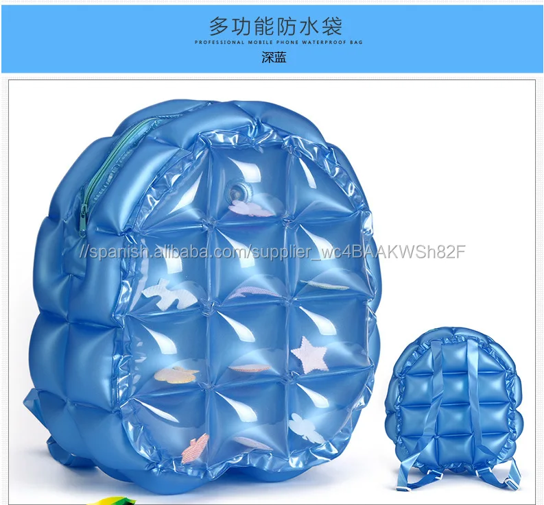 mochila inflable 90s