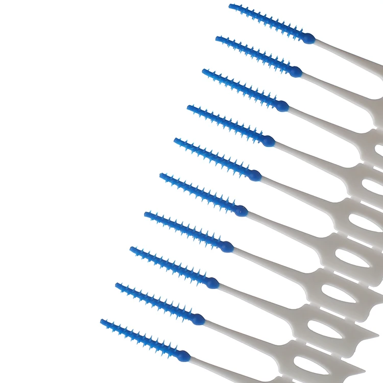 Dental Disposable Tpe Rubber Interdental Stick Brush Buy Interdental