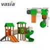 Outdoor plastic swimming pool tube slide playground equipment