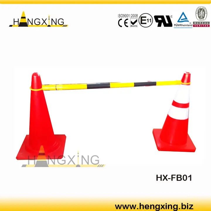 Yellow&BlackPVC_Retractable_Cone_Bar