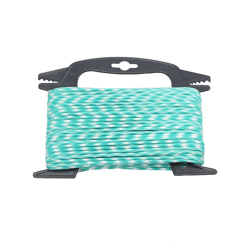 Survival Paracord 550 Winder Paracord Spool Tool 7 Strands Parachute Cord Lanyard Rope 100ft