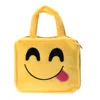 Cartoon Plush Bag Children Expression Pattern Handbag Toys