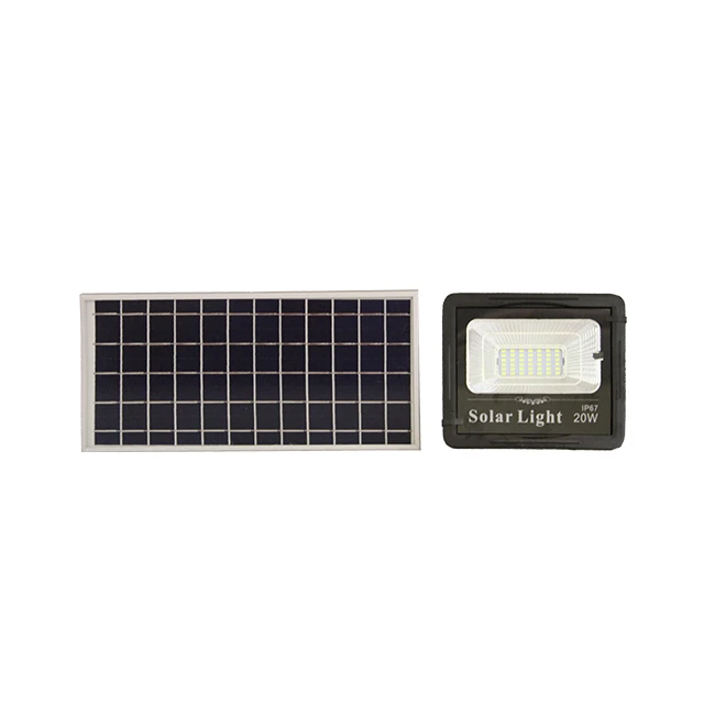IP65 20w ultra slim led solar flood light