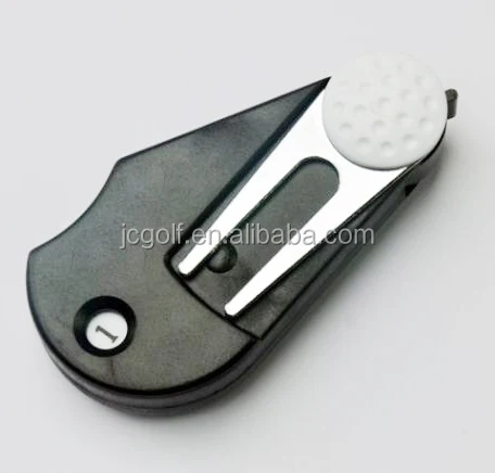 

5-in-1 Pocket Golf Multi-functional Tool Divot Tool Groov Cleaner Brush Ball Marker pocket multifunction golf kit
