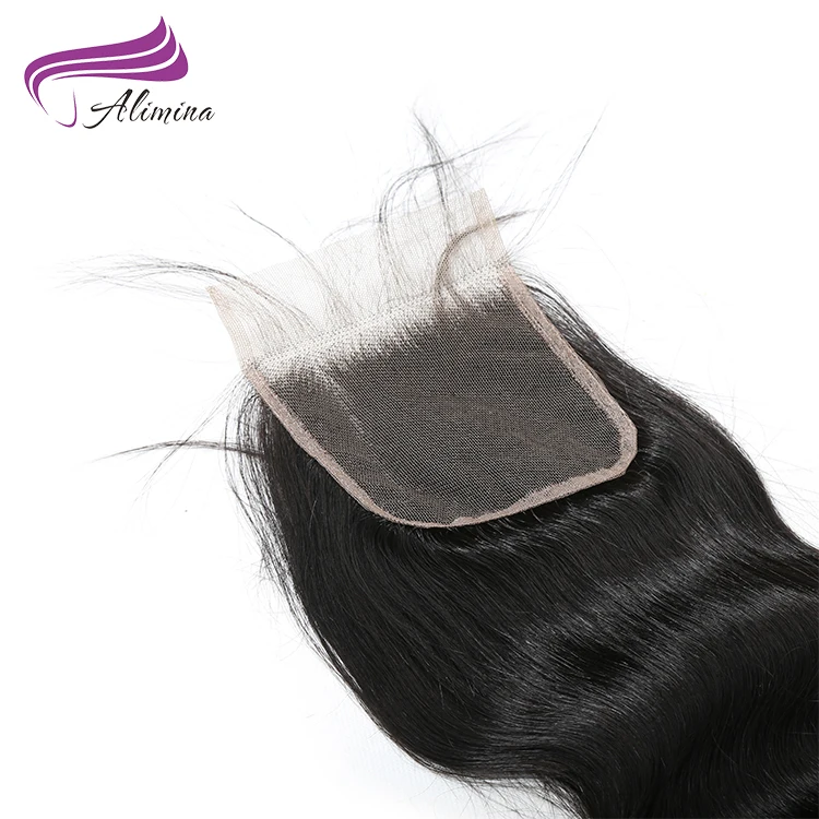 

Large Stock Free Part Brazilian Hair Body Wave Hair Closure Hot Wholesale, Natural color,close to color 1b