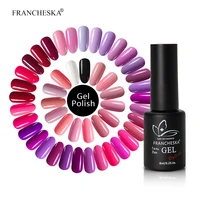 

8ml Color 01-37 Gel Polish Top Base Coat UV LED Soak Off Nail Gel Polish for Professional Beauty Salon