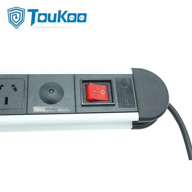 
Dual USB port 4 outlet Australia extension electric socket, power strip with surge protection overload protection 