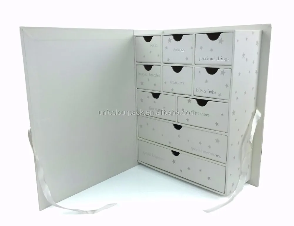 baby keepsake box with drawers