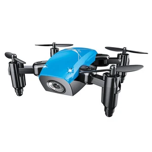 Mini Foldable RC Drone Drone RC Helicopter Quadcopter 0.2MP-2MP HD Camera Wifi Control FPV Dron