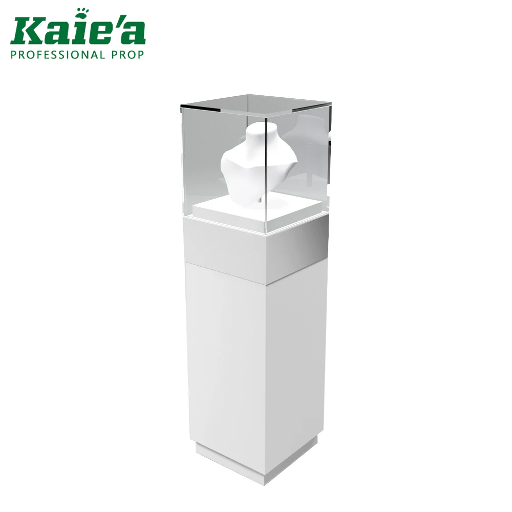 Glass Jewelry Display Stand/jewelry Stand Display Customized Jewel Shop