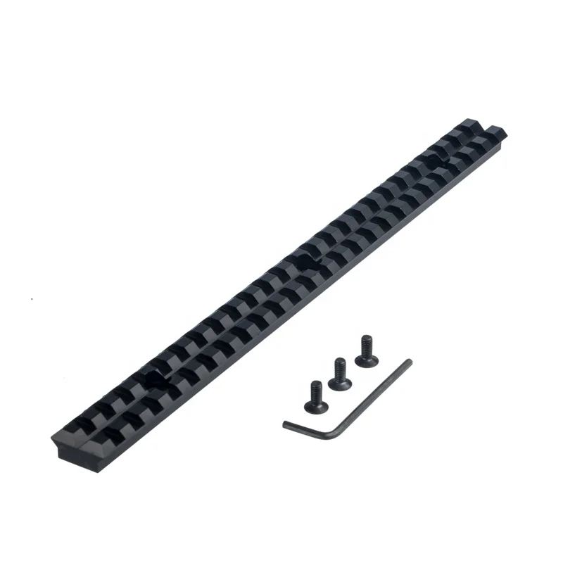 

Outdoor Hunting tactical metal G36 Picatinny Rail Mount Set Rail System 258mm Length Hunting Accessories 20mm Picatinny Rail, Black