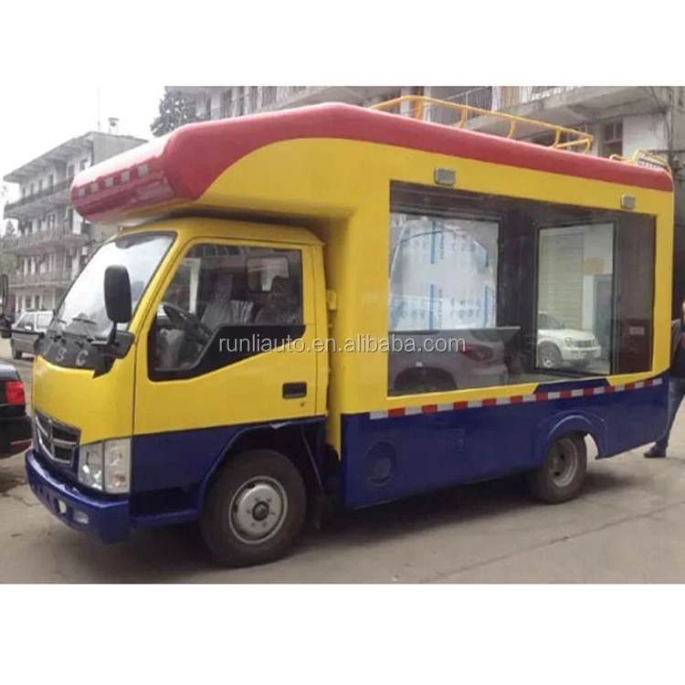 Factory Direct Sale Selling Food Truck Mobile Food Van Truck For Sale