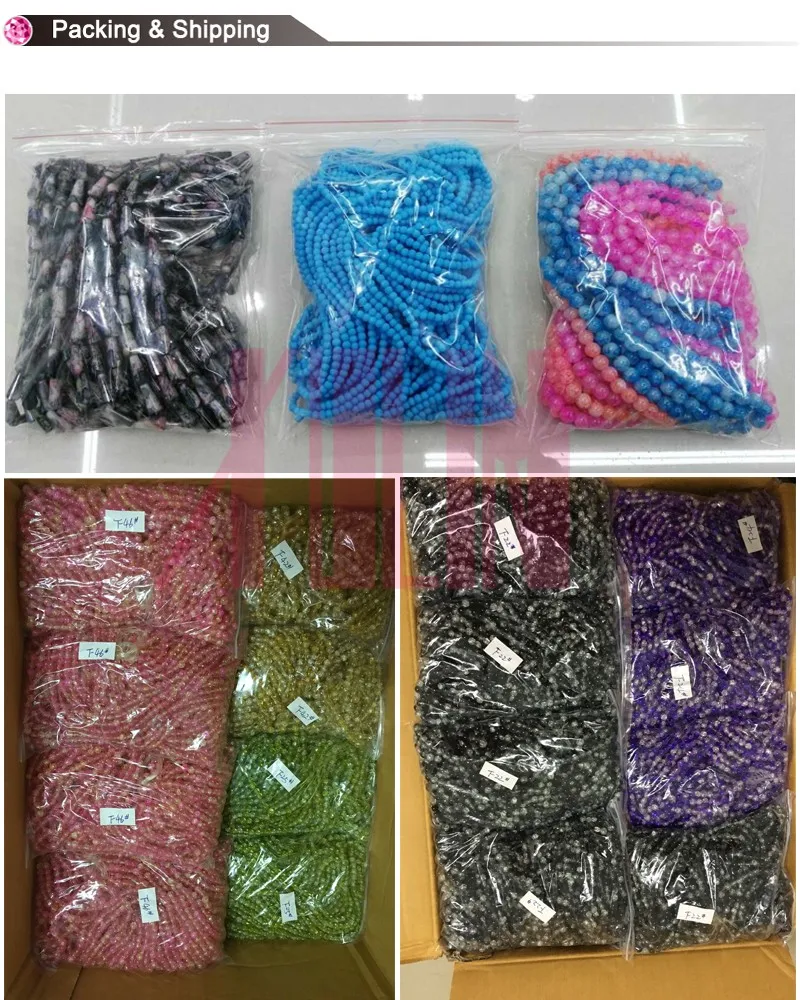 Bead Landing Wholesale/handmade Loose Beads/ Crystal Crackle Beads For