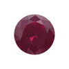 Factory Price 5# Color Round Brilliant Cut Ruby Wonderful Synthetic Diamond For Corundum Ring