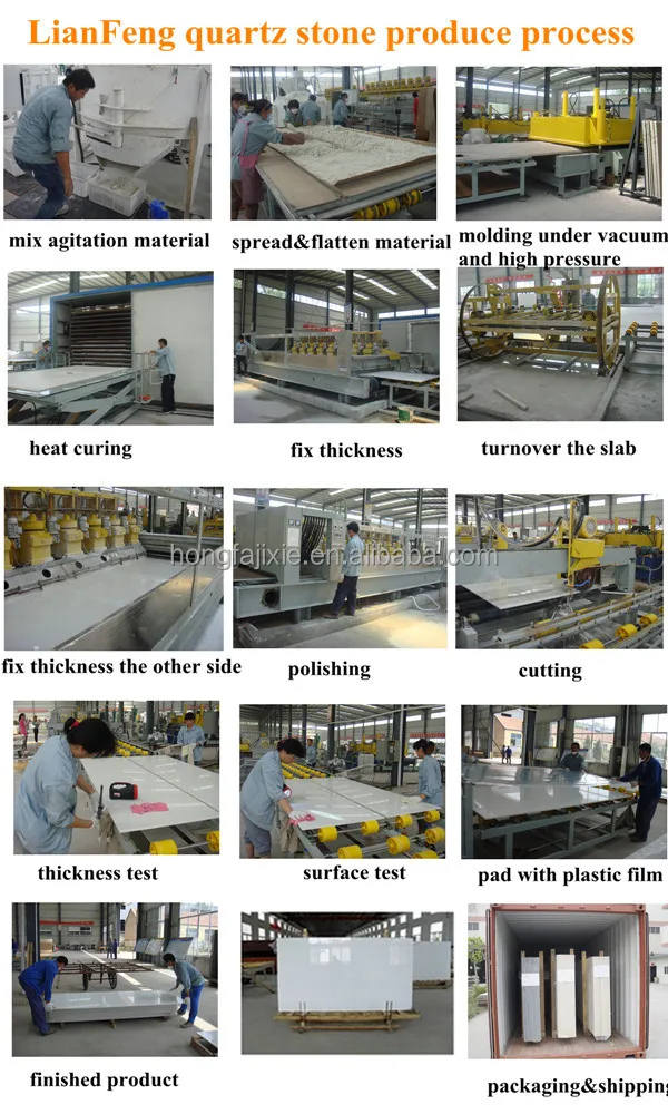 quartz stone produce process