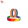 Pattern Custom Promotional Item Identification Dj Mix Color Alert No Needles Silicone Wristband