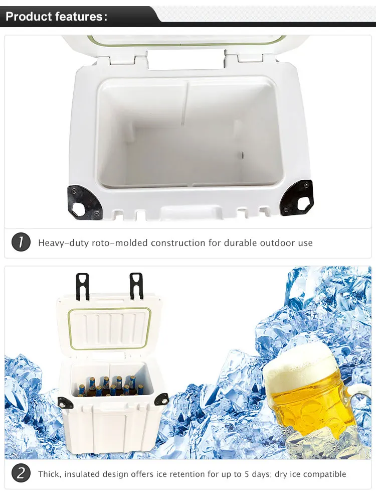 Ahic Dl35 Commercial Ice Chest Cooler With Wheels Buy Outdoor Ice