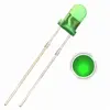 3mm LED Green Color Diffused DIP Round 3V Light-Emitting Light Lamp Component diode