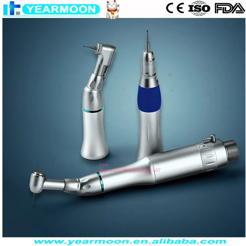 Dental Surgical Supplies Low Speed Handpiece Set Straight / Air Motor