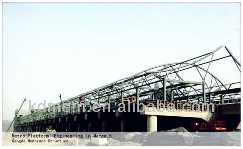 
ptfe awning material for railway station roof (100000m2) 
