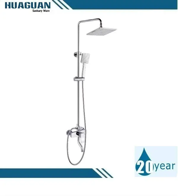 
hot sale luxurious wall mounted bathroom bath rain shower set 