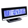 Digital lcd large screen display computer shape alarm lcd clock for Adults