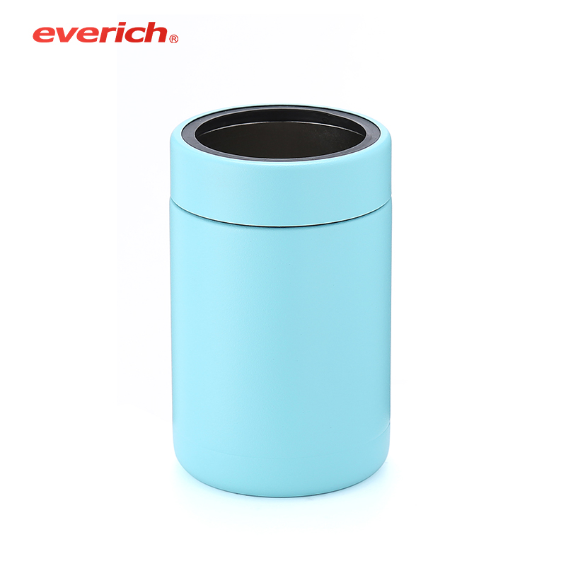

stainless steel can cooler double/beer can cooler, Customized color