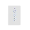 Sonoff T1 3 gang US standard hot sale smart light switch RF 433MHZ wireless remote control smart home wall touch switch