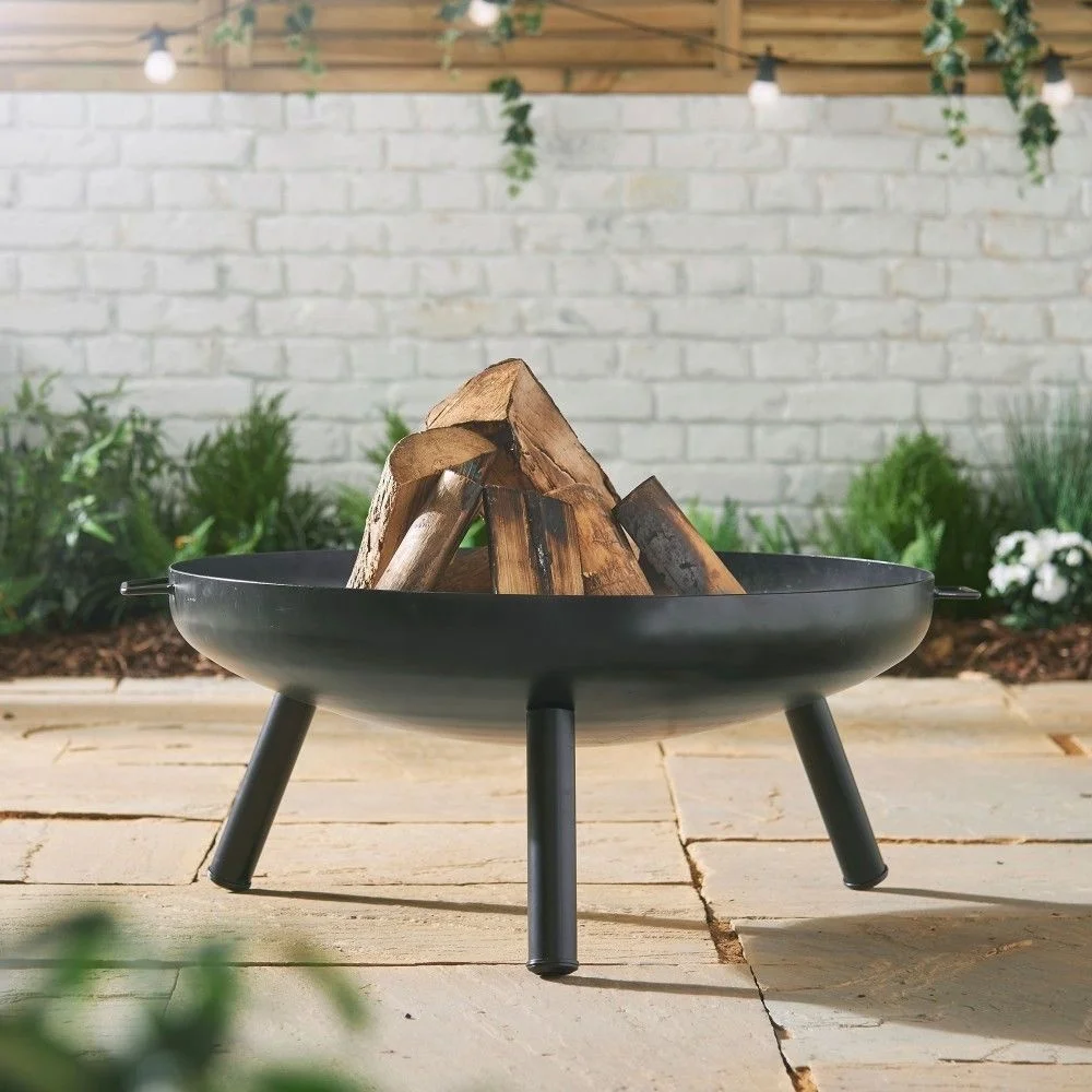 Custom Size Charcoal Fire Bowl Wood Burning Fire Pit For Garden - Buy ...