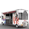 2019 domestic and overseas active demand good taste air cooled fast food van for sale with wheels mounted