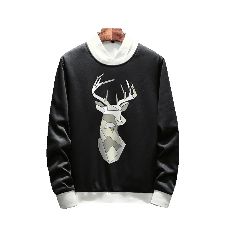 

Sweatshirt Pullover 2018 Hoodies with Men's OEM Round Neck Hoodies, Green;gray