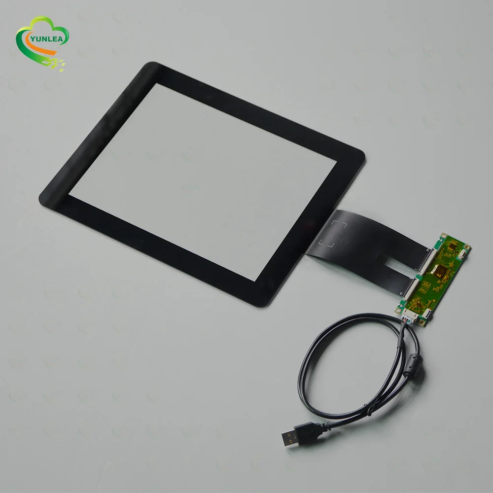 

No.1 Ranking Manufacturer Touch screen panel kit 10.4 with EETI touch controller board Glass+glass or glass+film+film