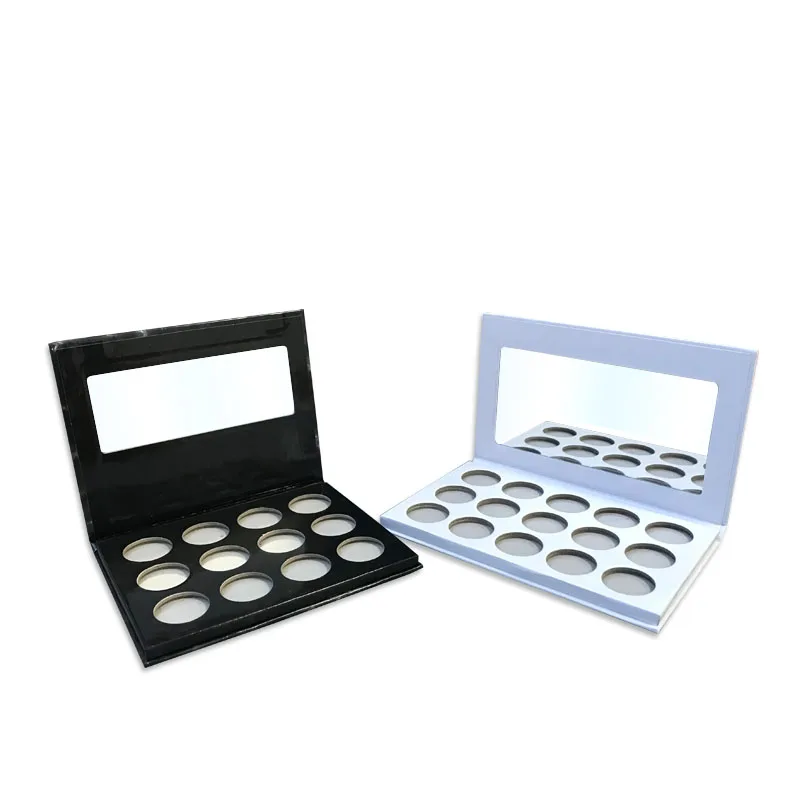  Empty Makeup Palette Cardboard Eyeshadow Palette Cosmetics 26mm round pans palette