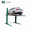 Drive through 2100 mm homely simple two level car hydraulic lifter