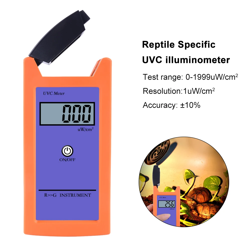 RGM-UVC Reptile With Ultraviolet Radiation Meter Ultraviolet Illuminometer UVC Illuminometer