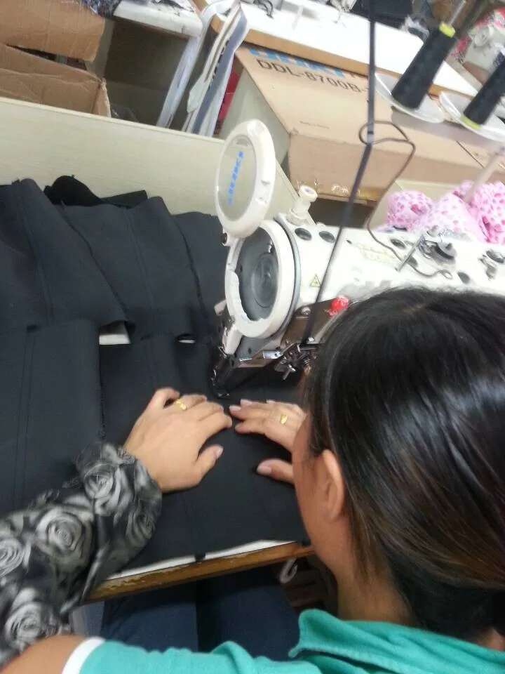 latex corset production.(2)