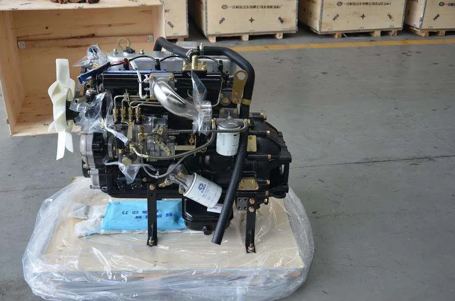 50hp Water Cooled Richardo 4 Cylinder 490 Small Inboard Marine Diesel